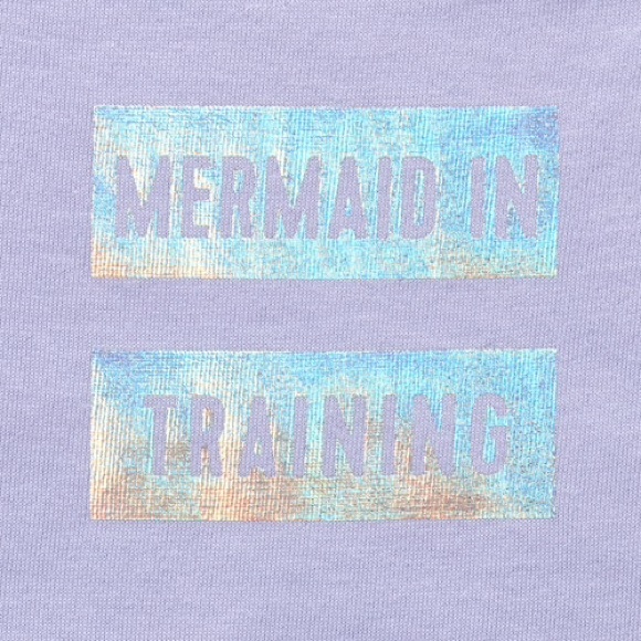 💜 Mermaid In Training Tutu Graphic Bodysuit - Picture 3 of 4